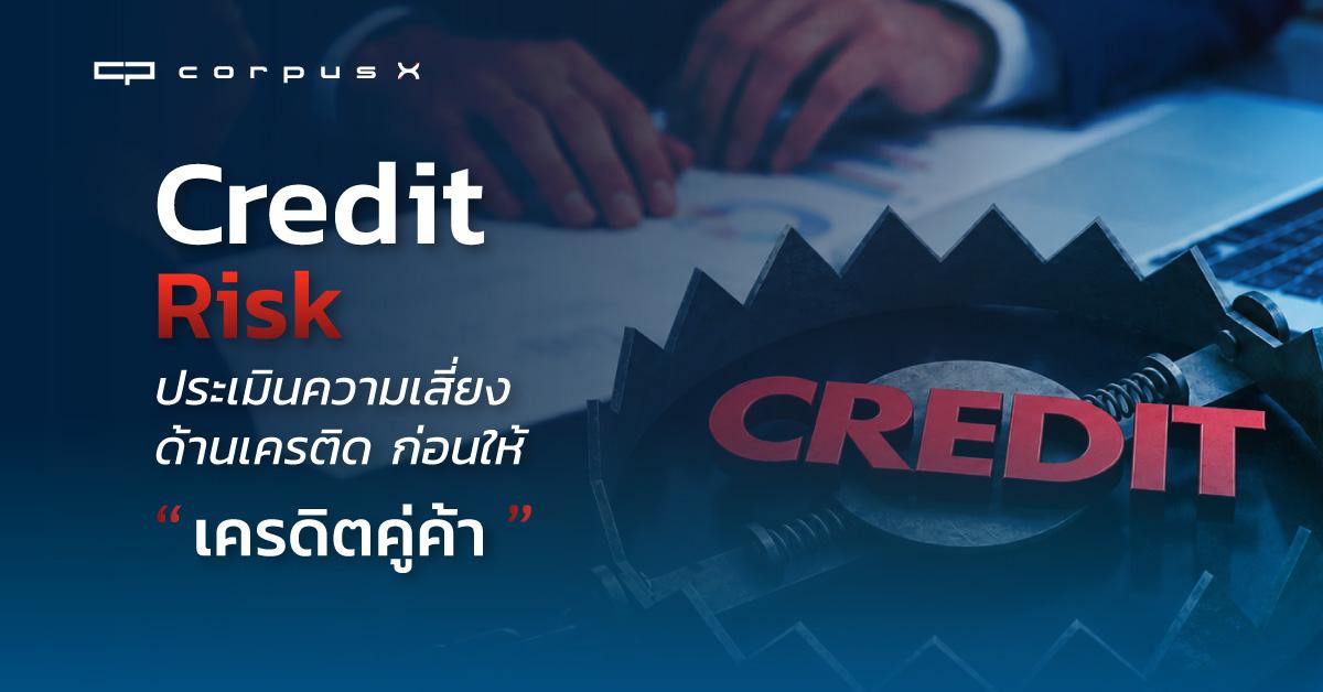 Credit Risk ประเมินความเสี่ยงด้านเครดิตก่อนให้เครดิตคู่ค้า