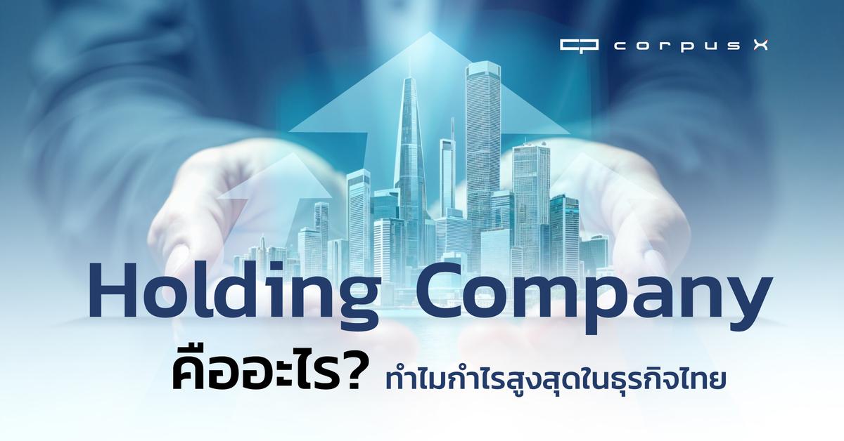 Holding Company คืออะไร? ทำไมกำไรสูงสุดในธุรกิจไทย